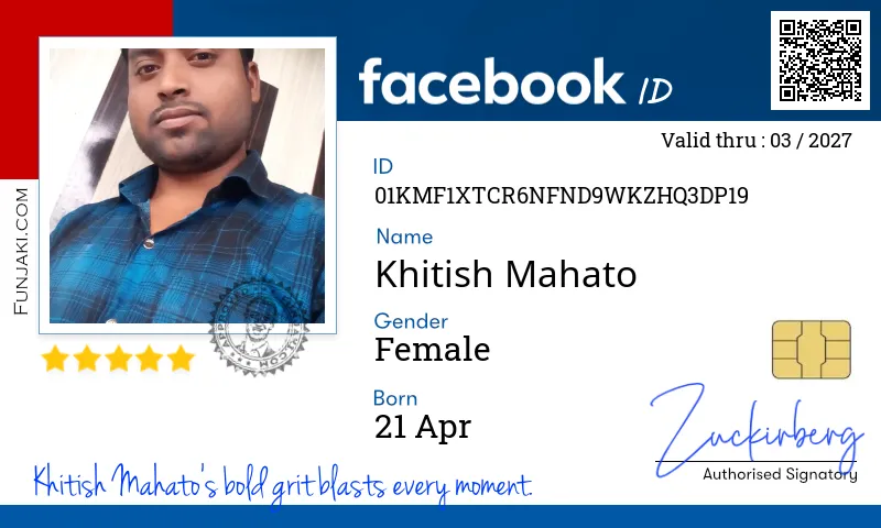 Facebook ID Card