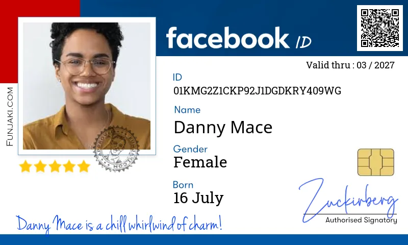 Facebook ID Card