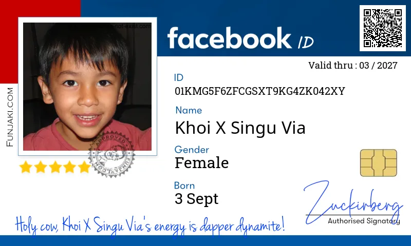Facebook ID Card