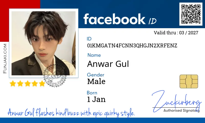 Facebook ID Card