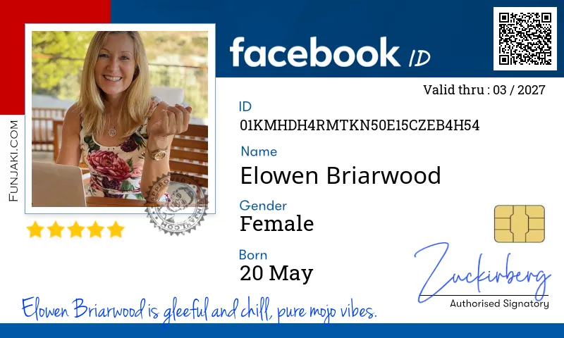 Facebook ID Card