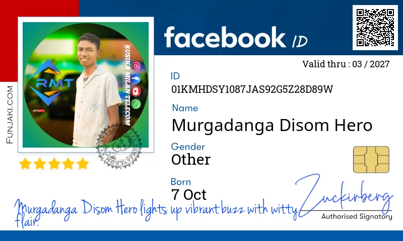 Facebook ID Card
