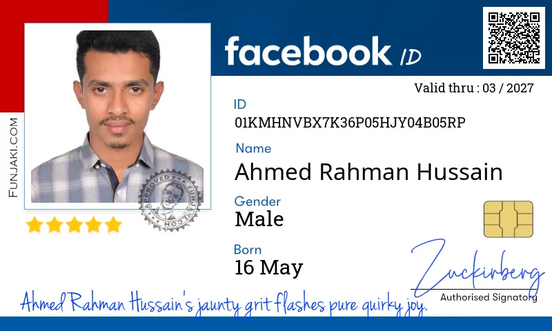 Facebook ID Card