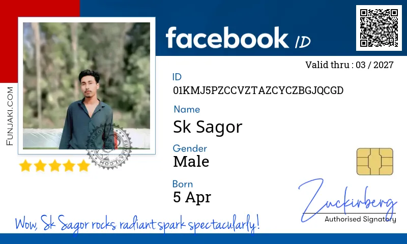 Facebook ID Card