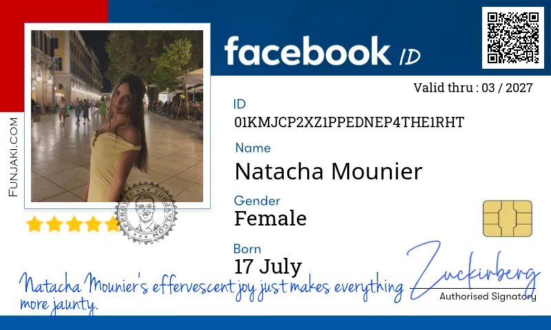 Facebook ID Card