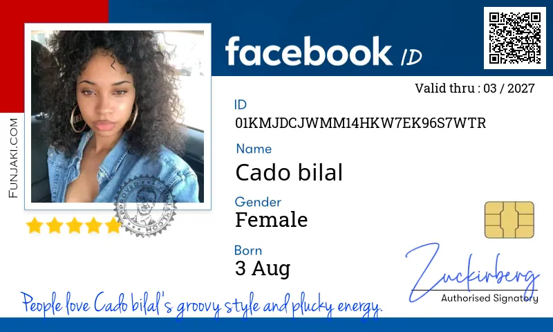 Facebook ID Card