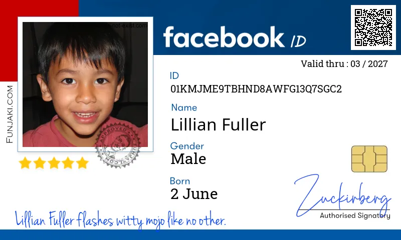 Facebook ID Card