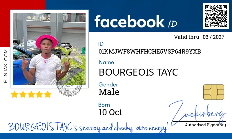 Facebook ID Card