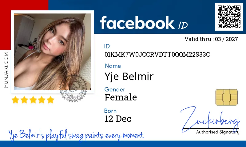 Facebook ID Card