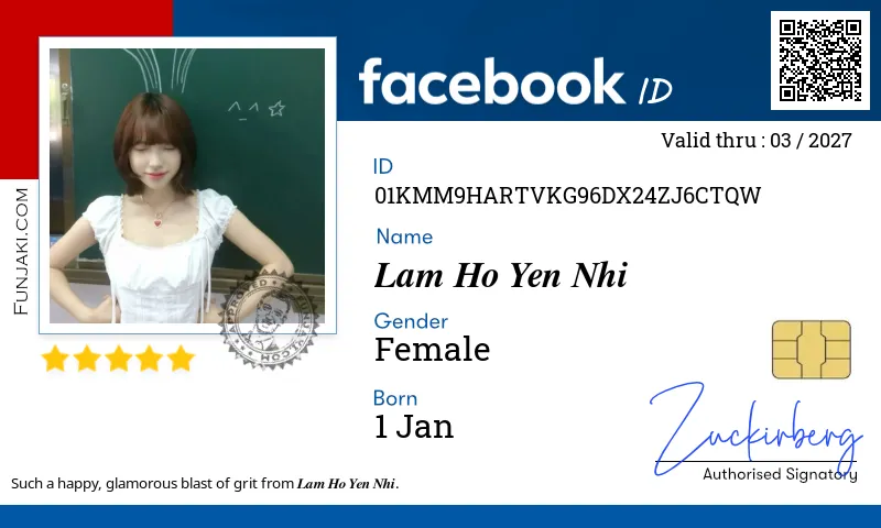 Facebook ID Card
