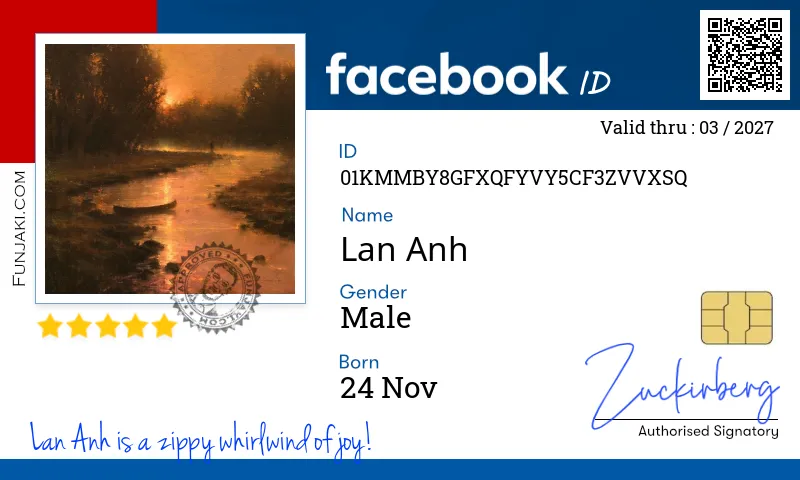 Facebook ID Card