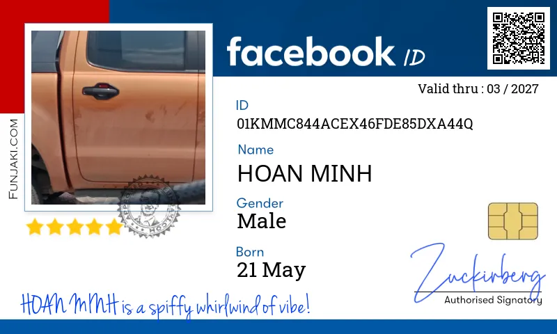 Facebook ID Card