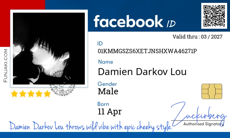 Facebook ID Card