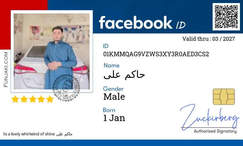 Facebook ID Card