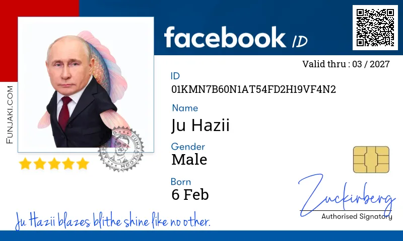 Facebook ID Card
