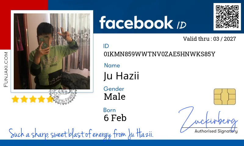Facebook ID Card