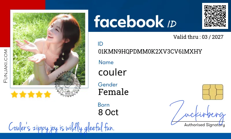 Facebook ID Card