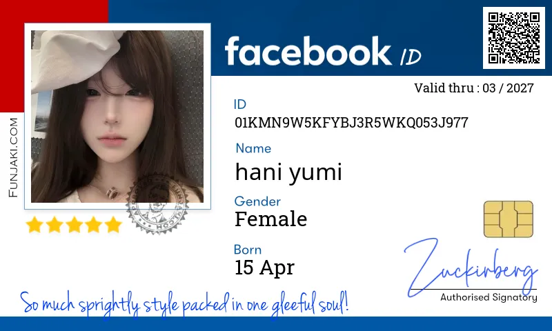 Facebook ID Card