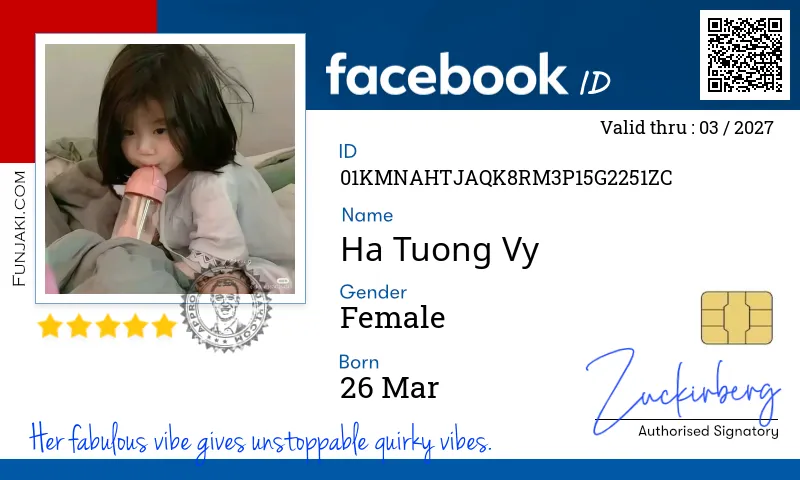 Facebook ID Card