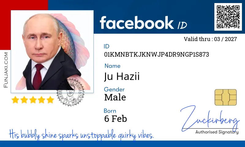 Facebook ID Card