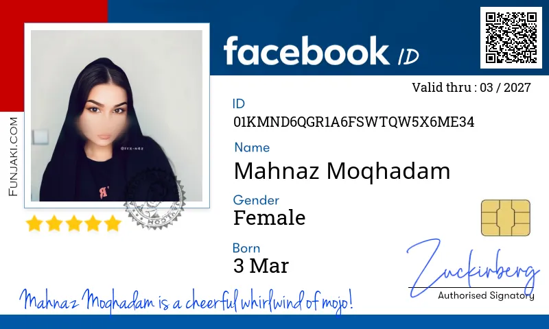 Facebook ID Card