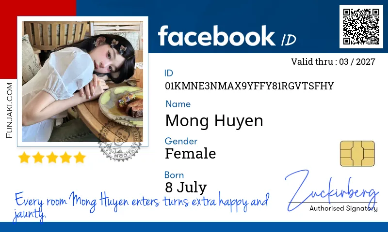 Facebook ID Card