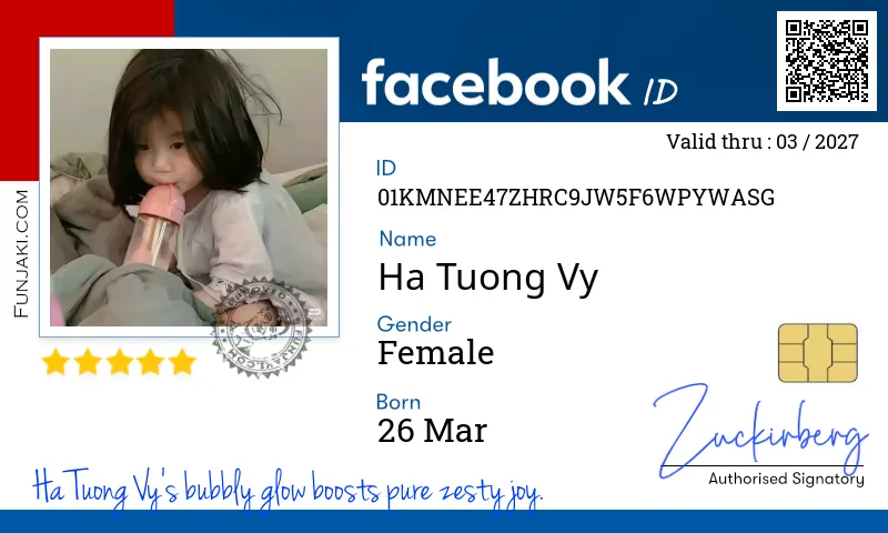 Facebook ID Card
