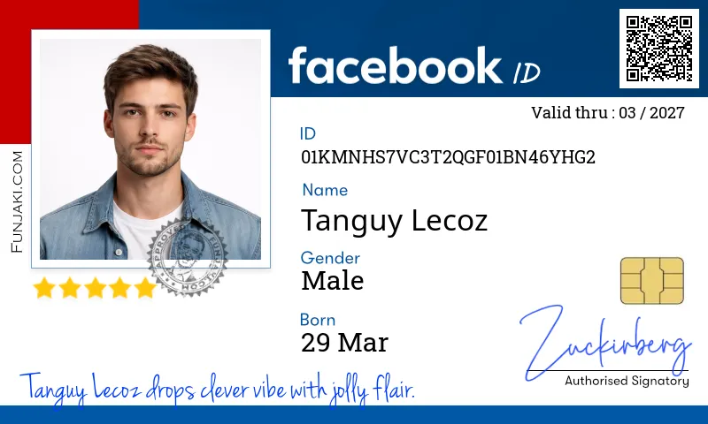 Facebook ID Card