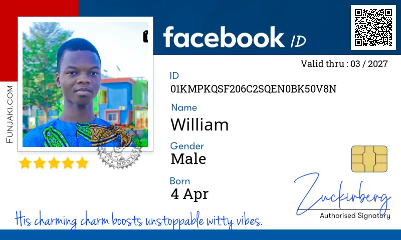 Facebook ID Card