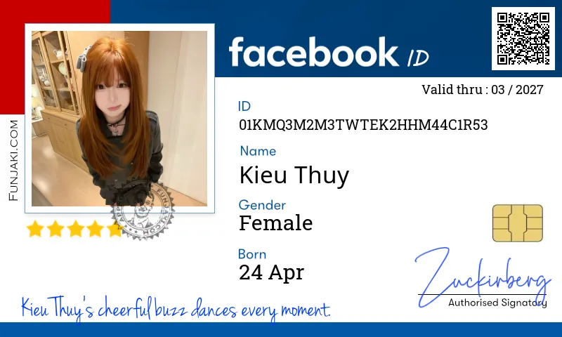 Facebook ID Card