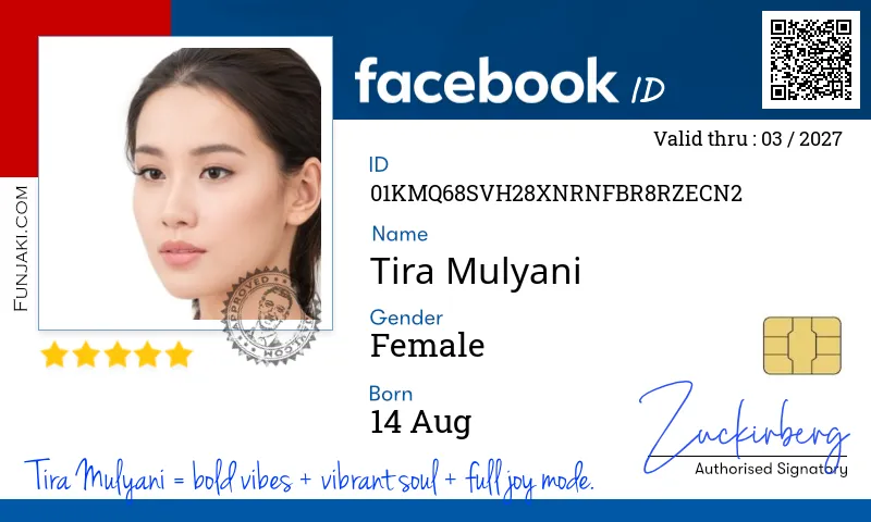 Facebook ID Card