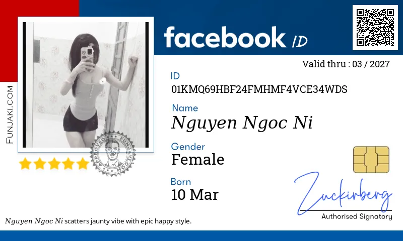 Facebook ID Card