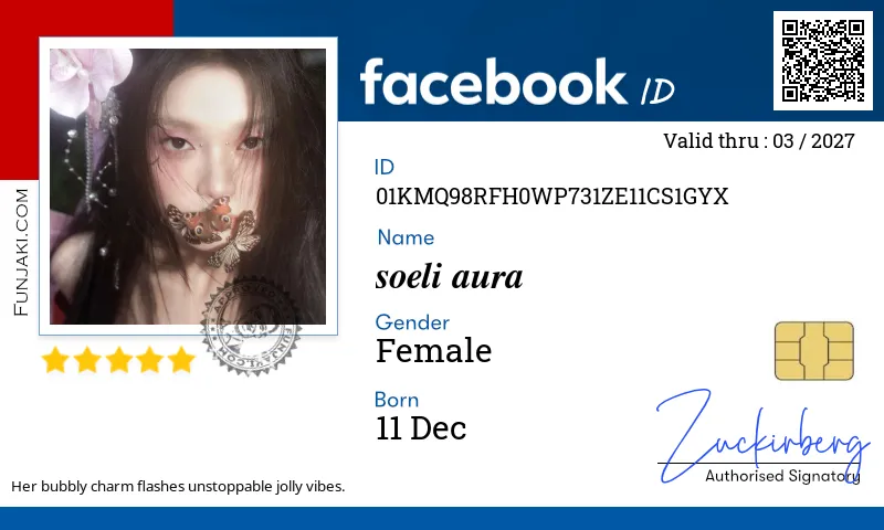 Facebook ID Card