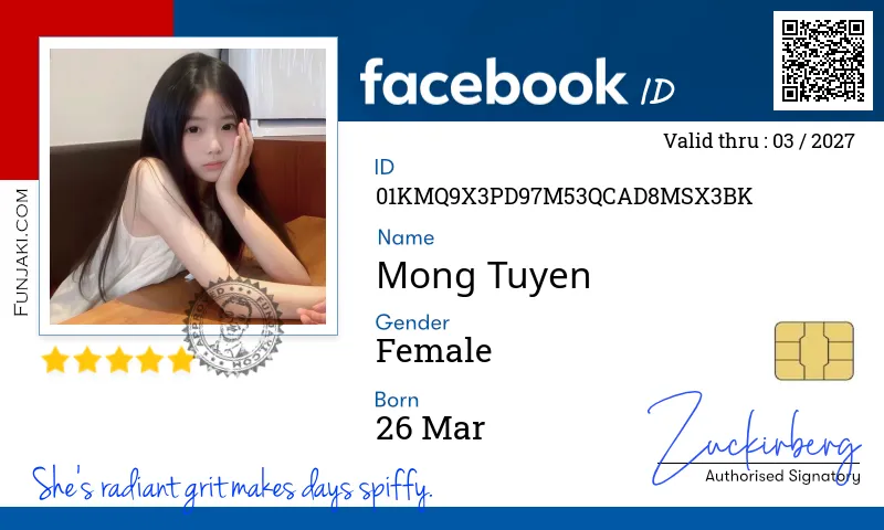 Facebook ID Card