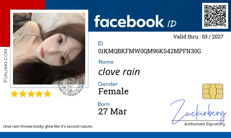 Facebook ID Card