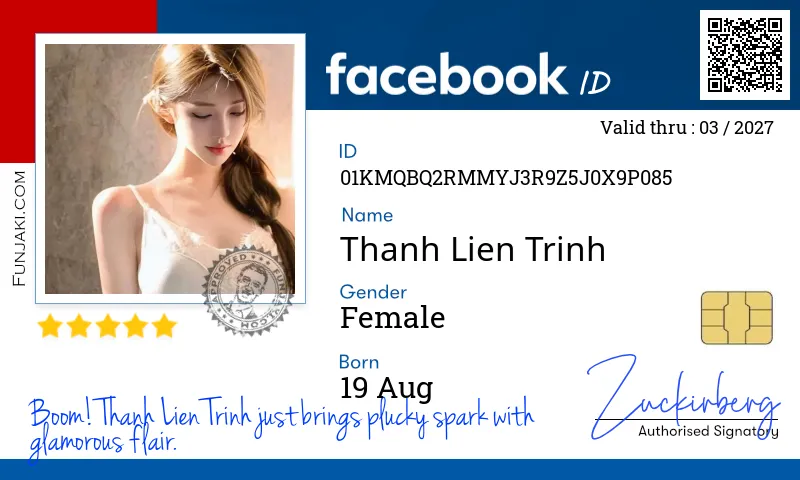 Facebook ID Card