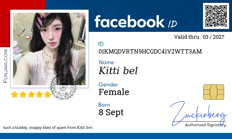 Facebook ID Card