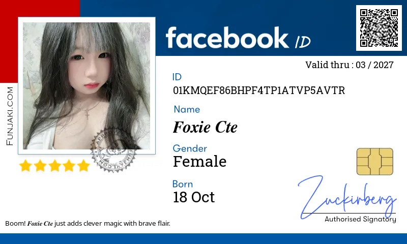 Facebook ID Card