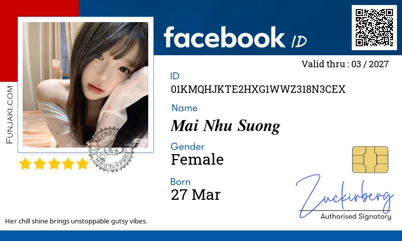 Facebook ID Card