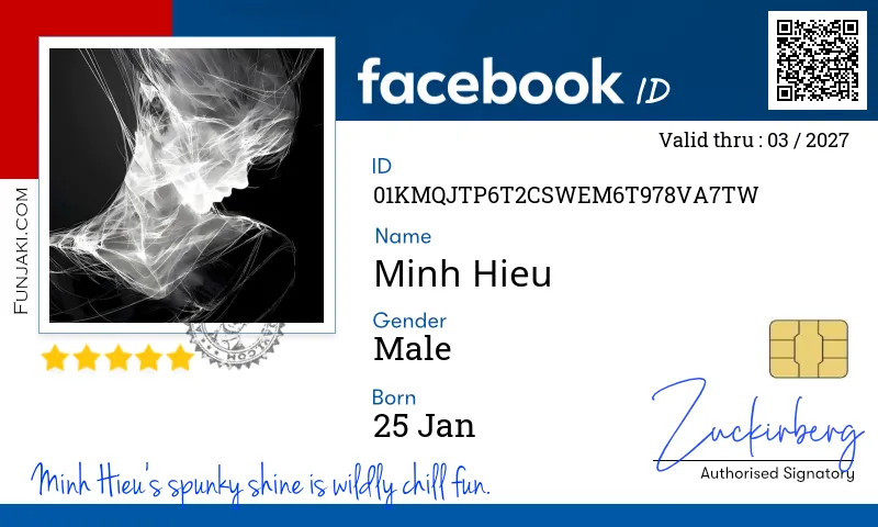Facebook ID Card