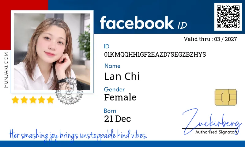Facebook ID Card
