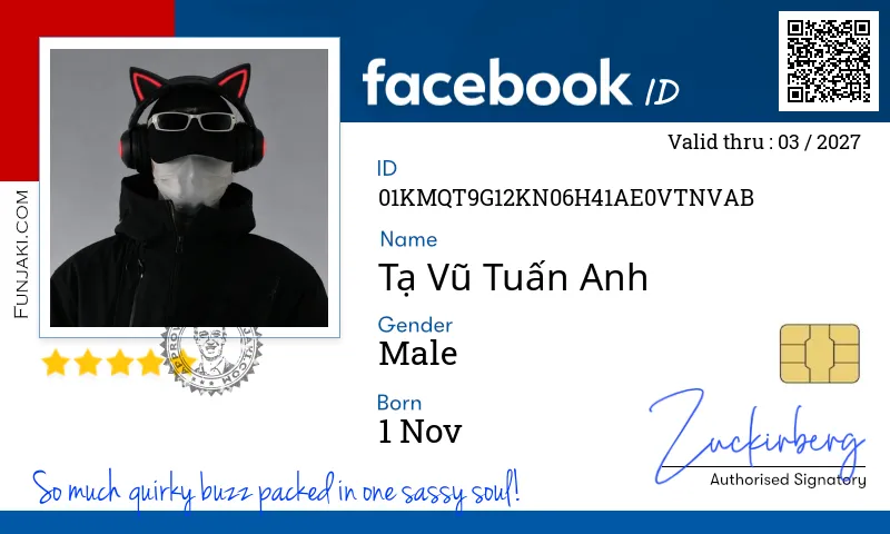 Facebook ID Card