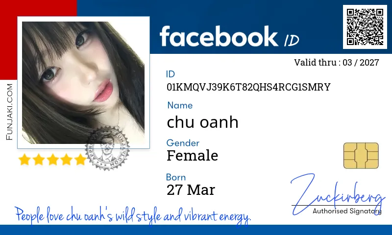 Facebook ID Card