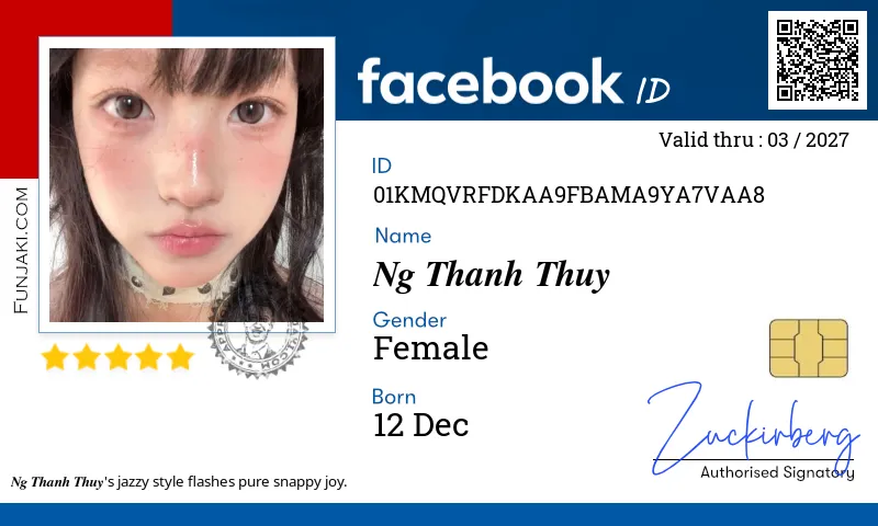 Facebook ID Card