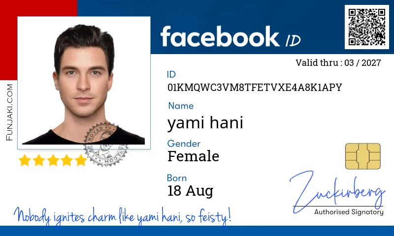Facebook ID Card