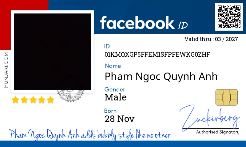 Facebook ID Card
