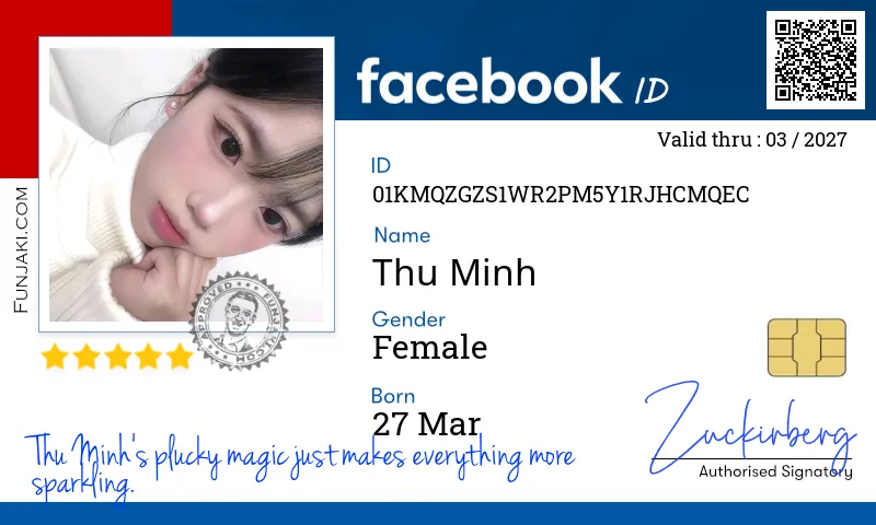 Facebook ID Card