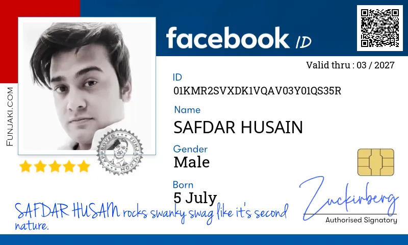 Facebook ID Card
