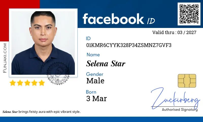 Facebook ID Card