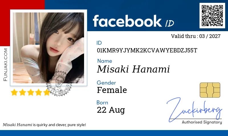 Facebook ID Card
